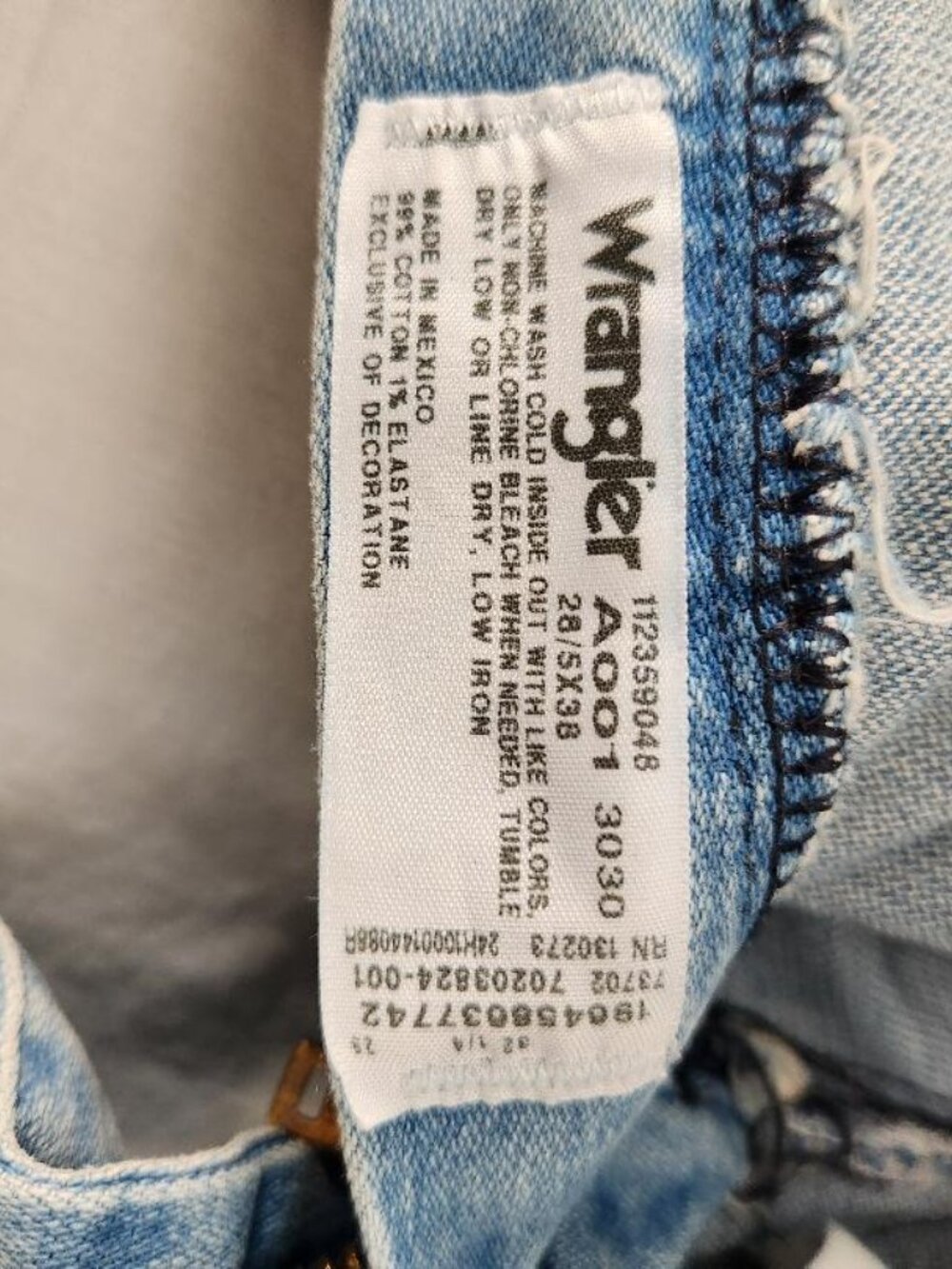 Wrangler Cowboy Cut Jeans (Extra Long!) - Picture 5 of 6